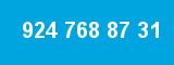 924 768 87 31 924 768 87 31